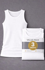 Essential Comfort Cotton Vests