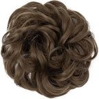 Messy Synthetic Bun Scrunchie