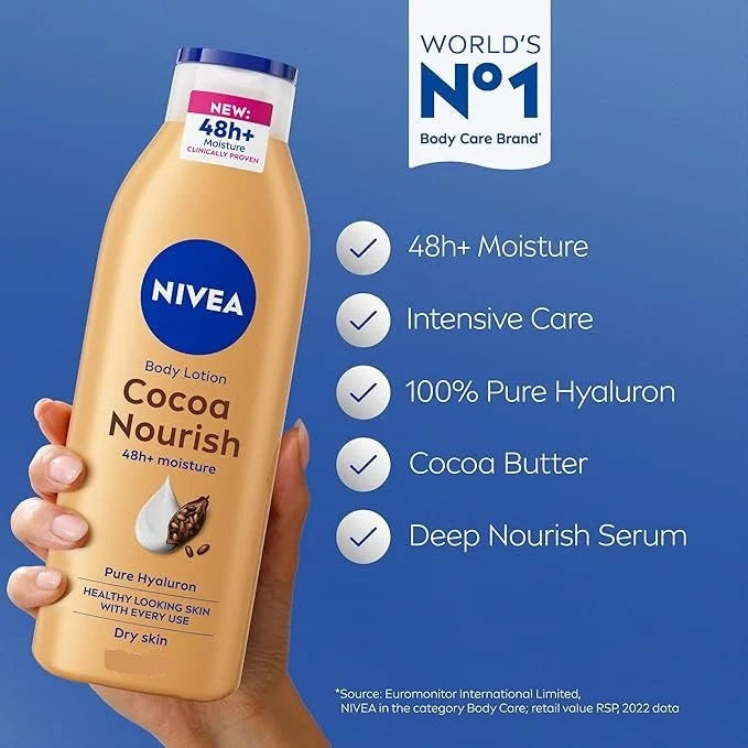 NIVEA - Nourishing Cocoa Body Lotion