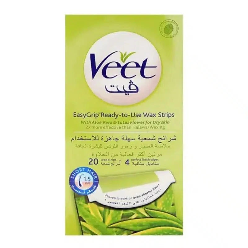 Veet - EasyGrip Ready-to-Use Wax Strips
