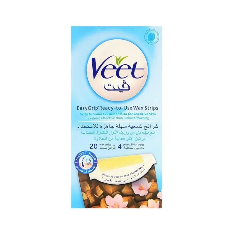 Veet - EasyGrip Ready-to-Use Wax Strips