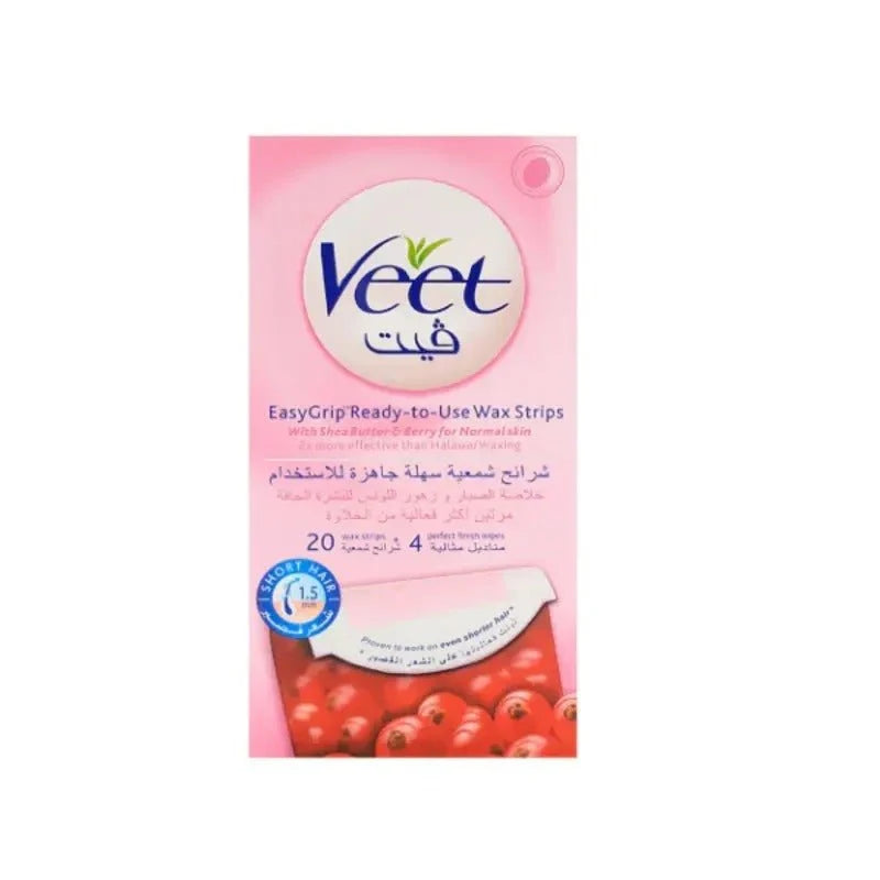 Veet - EasyGrip Ready-to-Use Wax Strips